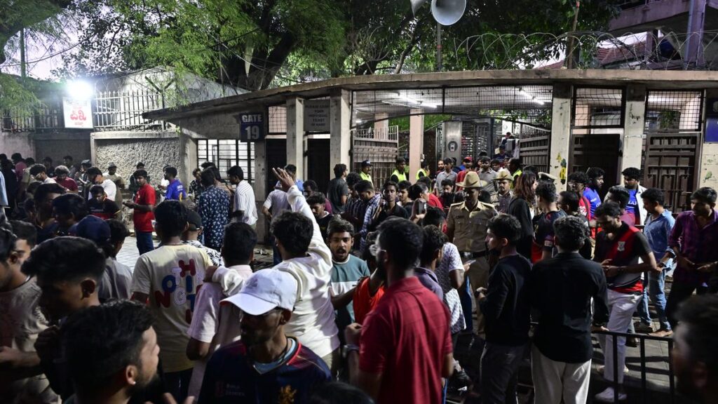 stampede in bengaluru